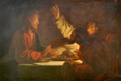 Supper at Emmaus by Unbekannt Unbekannt
